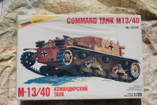 Zvezda 3536   COMMAND TANK M13/40